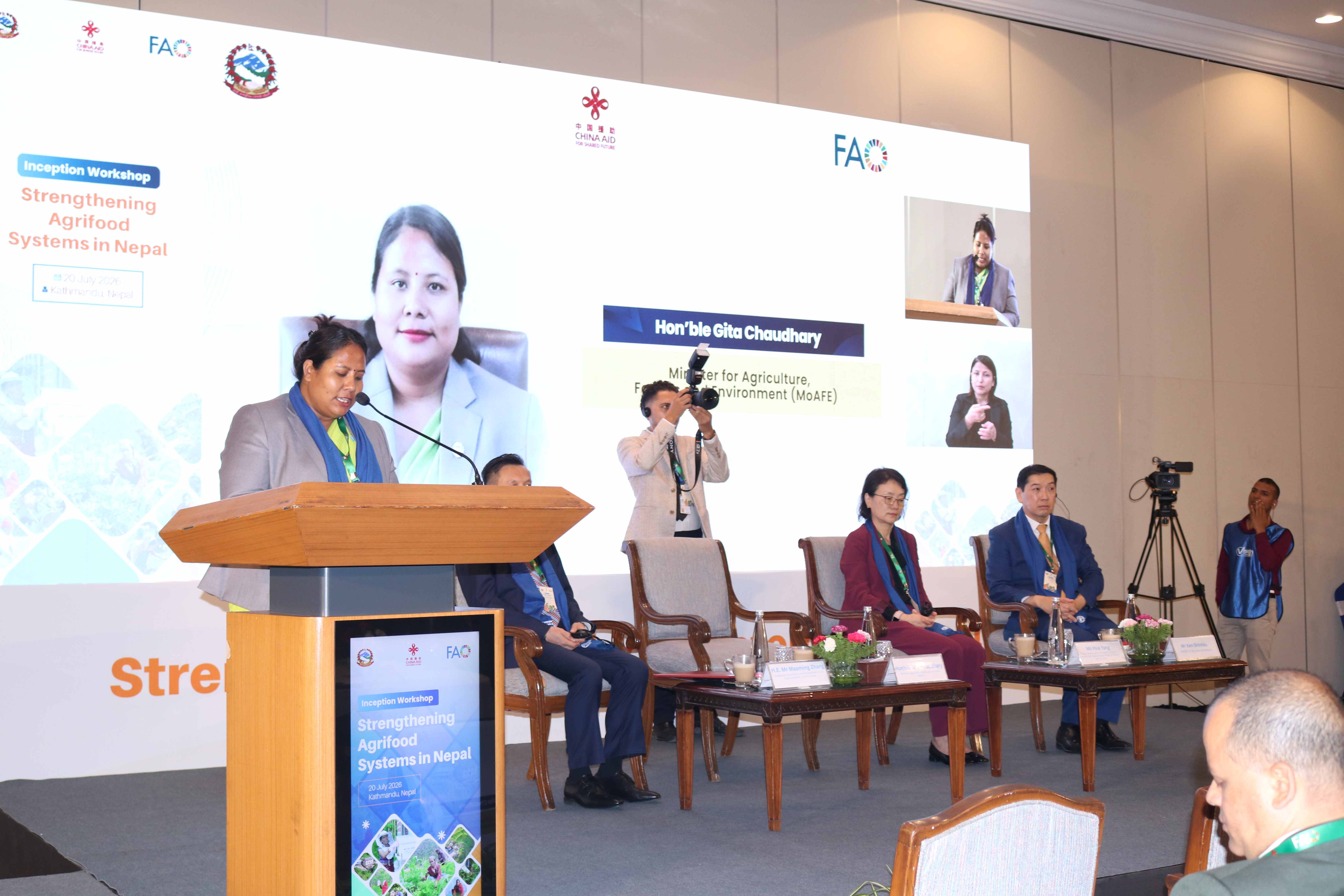 FAO Launch Agrifood Systems Project in Nepal